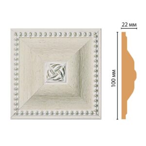Вставка цветная DECOMASTER D209-15 100*100*22 мм