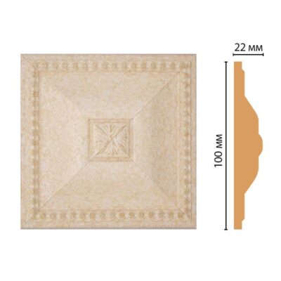 Вставка цветная DECOMASTER D209-18D 100*100*22 мм
