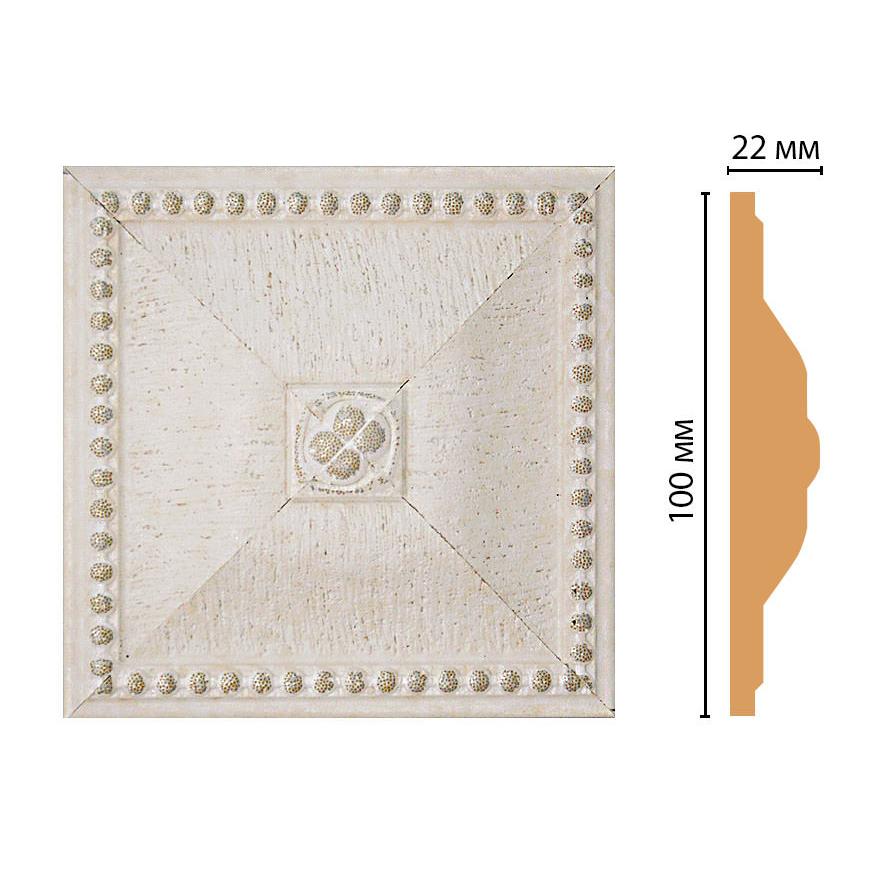 Вставка цветная DECOMASTER D209-40 100*100*22 мм Вставка цветная DECOMASTER D209-40 100*100*22 мм