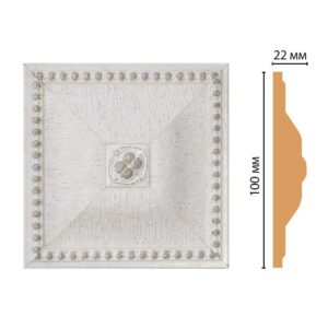 Вставка цветная DECOMASTER D209-42 100*100*22 мм