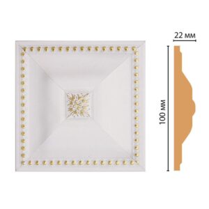 Вставка цветная DECOMASTER D209-54 100*100*22 мм