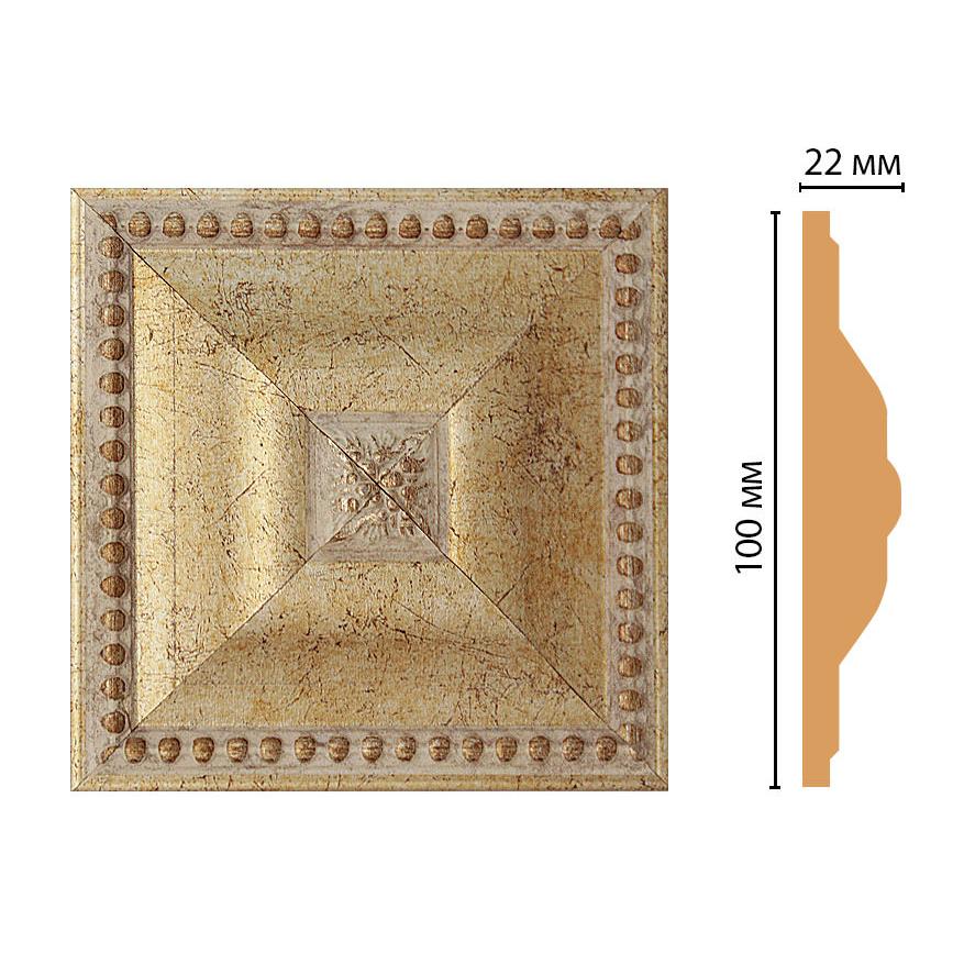 Вставка цветная DECOMASTER D209-553 100*100*22 мм Вставка цветная DECOMASTER D209-553 100*100*22 мм