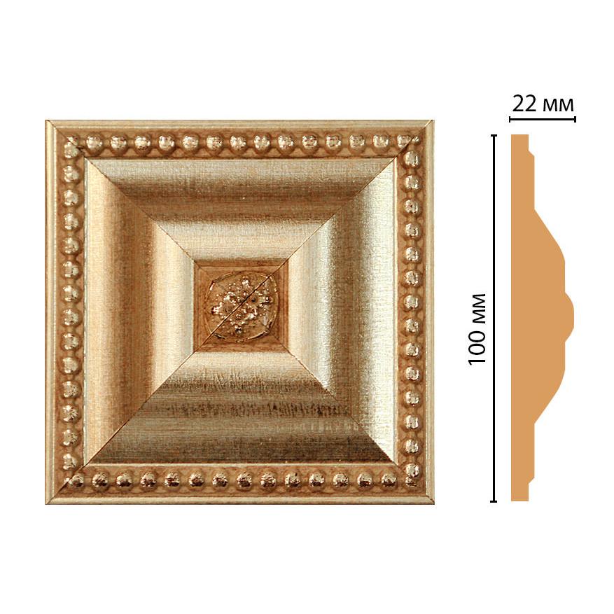 Вставка цветная DECOMASTER D209-933 100*100*22 мм Вставка цветная DECOMASTER D209-933 100*100*22 мм
