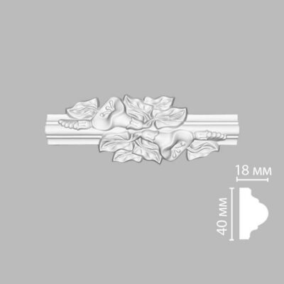 Вставка декоративная DECOMASTER 97010-7 250*92*18 мм