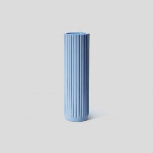 Ваза Strips Tall - Powder blue (Shapes & Shades)