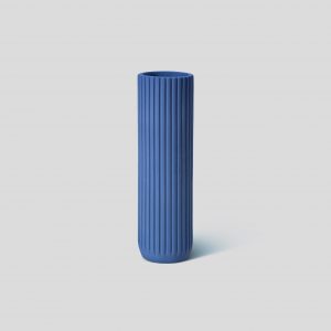Ваза Strips Tall - Mykonos blue (Shapes & Shades)