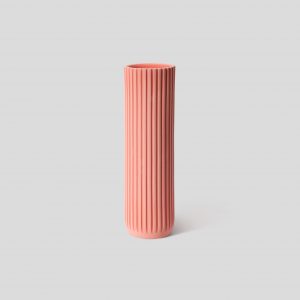 Ваза Strips Tall - Salmon (Shapes & Shades)
