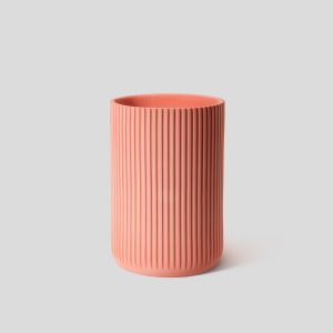 Ваза Strips Wide - Salmon (Shapes & Shades)