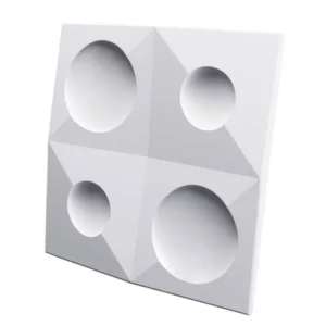 Гипсовая 3D панель BALANCE platinum глянцевое покрытие M-0084pl