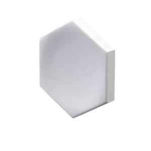 Гипсовая 3D панель HEKSA big button platinum глянцевое покрытие E-0005-pl