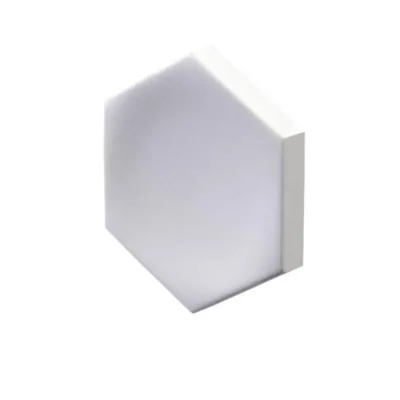 Гипсовая 3D панель HEKSA big button platinum глянцевое покрытие E-0005-pl