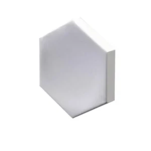 Гипсовая 3D панель HEKSA button platinum глянцевое покрытие E-0004-pl