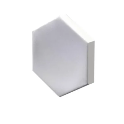 Гипсовая 3D панель HEKSA button platinum глянцевое покрытие E-0004-pl