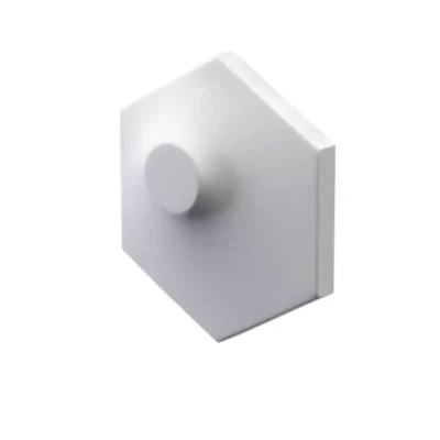 Гипсовая 3D панель HEKSA dots platinum глянцевое покрытие E-0006-pl