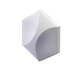 Гипсовая 3D панель HEKSA twin platinum глянцевое покрытие E-0012-pl