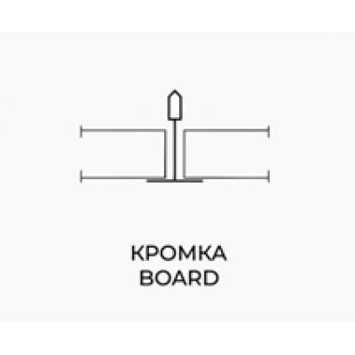 Акустическая панель K&R Design фибролит W600/14/1 2400х600х14 мм кромка Board