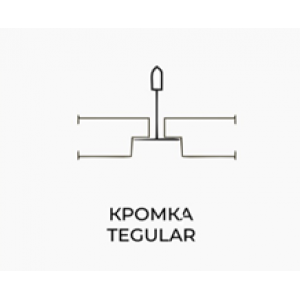 Акустическая панель K&R Design фибролит W450/25/1 600х600х25 мм кромка Tegular
