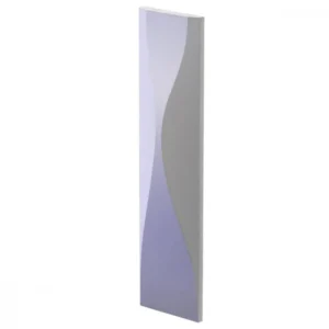 Гипсовая 3D панель WATERFALL platinum глянцевое покрытие E-0056
