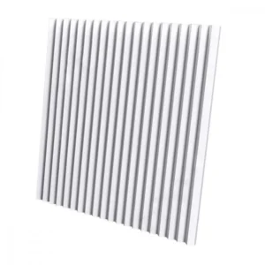 Гипсовая 3D панель ZIGZAG platinum глянцевое покрытие М-0069-pl
