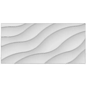 Стеновые 3D панели Zaha Duna Rifinitura