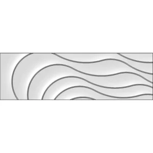 Стеновые 3D панели Zaha Flow Bio Rifinitura