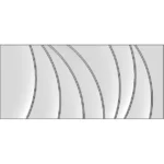 Стеновые 3D панели Zaha Circles Rifinitura