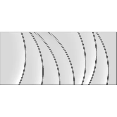 Стеновые 3D панели Zaha Circles Rifinitura