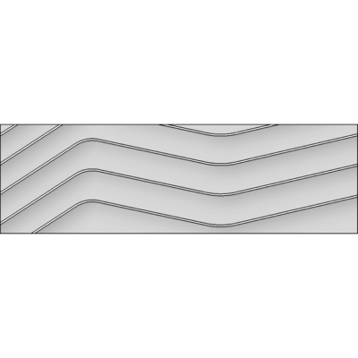 Стеновые 3D панели Zaha Angles Rifinitura