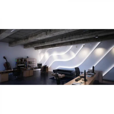 Стеновые 3D панели Zaha Angles Fall Rifinitura