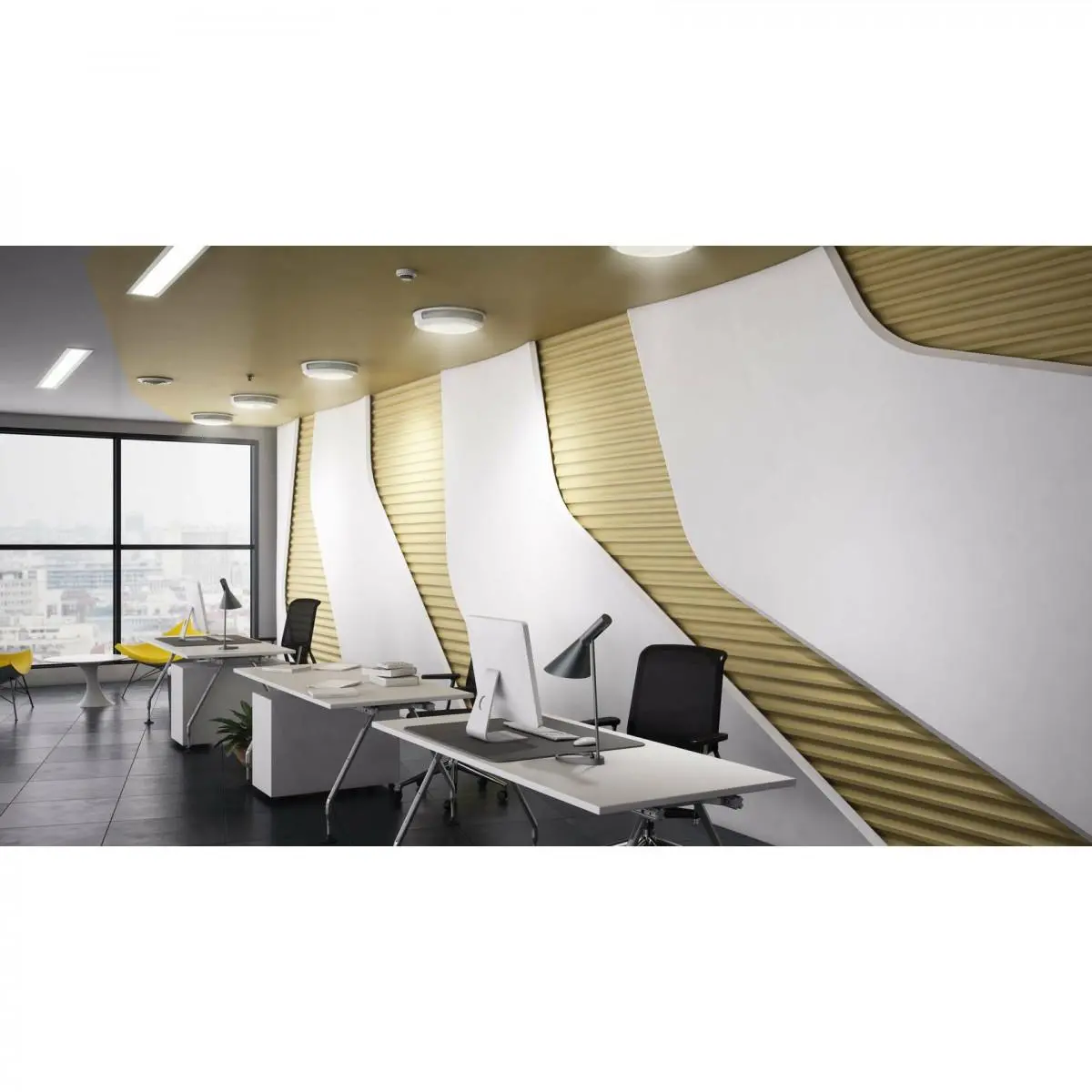 Стеновые 3D панели Zaha Cosmo Wing Rifinitura Стеновые 3D панели Zaha Cosmo Wing Rifinitura