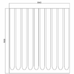 Стеновые 3D панели Cannelure Rifinitura