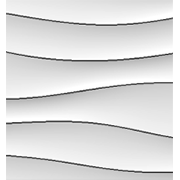 Стеновые 3D панели Duna horizontal Rifinitura