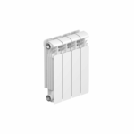 Радиатор алюминиевый RIFAR Alum 350 x 4 секций боковое подключение RAL35004