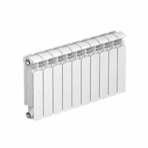 Радиатор алюминиевый RIFAR Alum 350 x 10 секций боковое подключение RAL35010