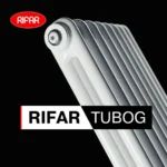 Стальной трубчатый радиатор отопления RIFAR TUBOG TUB 2180 8 секций БЕЛЫЙ боковое подключение TUB 2180-08