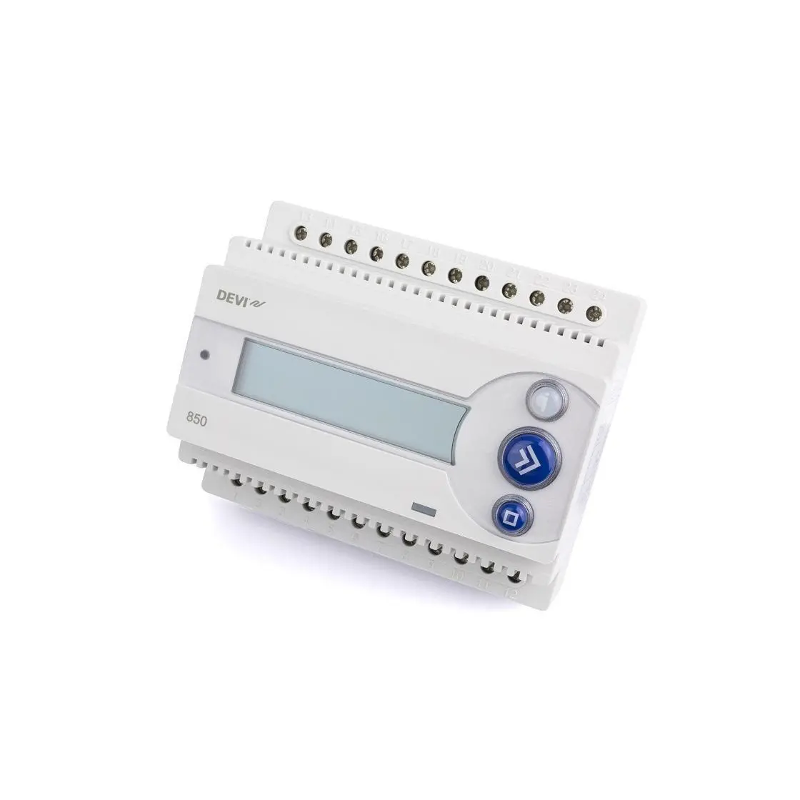 DEVIreg™ D-850 IV на шину DIN, с источником питания 24 В 140F1084 DEVIreg™ D-850 IV на шину DIN, с источником питания 24 В 140F1084